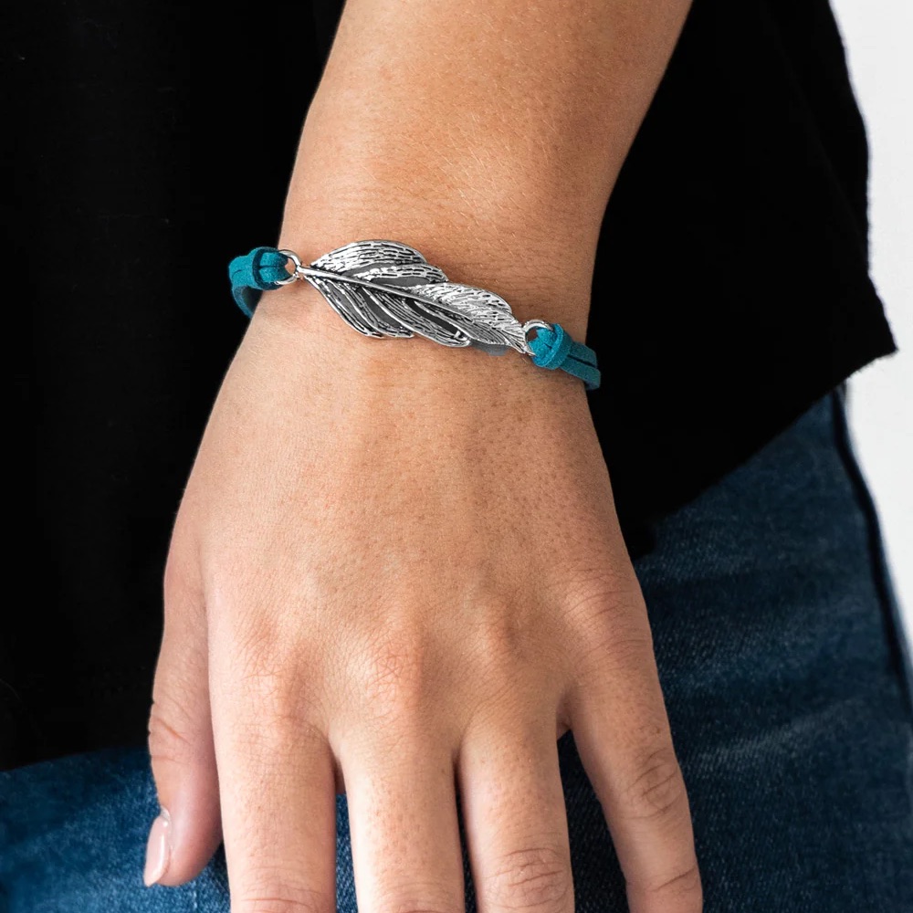 525 Faster Than Flight Blue Bracelet